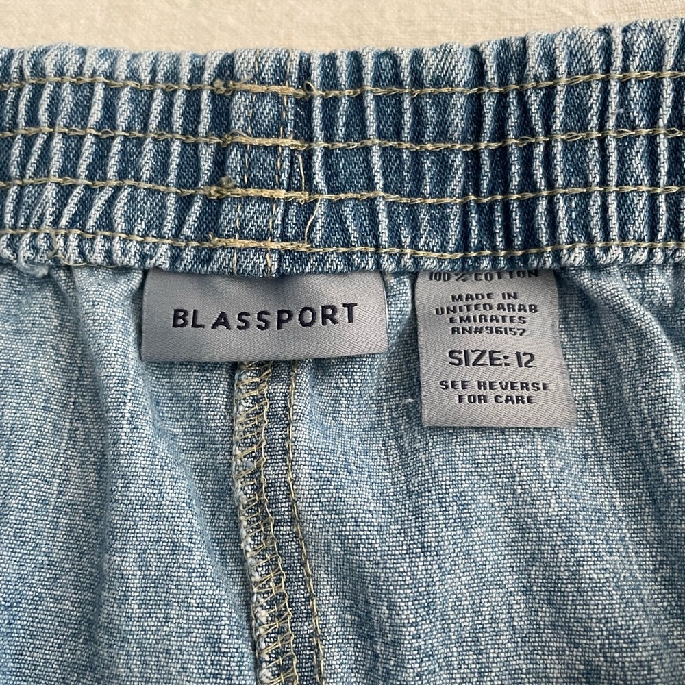 VINTAGE Denim Skirt - Picture 4 of 4